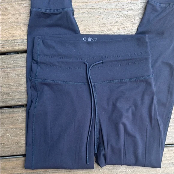 Quince Ultra-form Tie-Waist High Rise Leggings - Picture 4 of 6